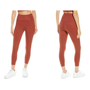 Girlfriend Collective High waisted 7/8 Leggings Sedona L NWT